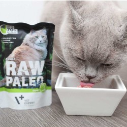 RAW PALEO karma mokra dla kotów dorosłych - dziczyzna