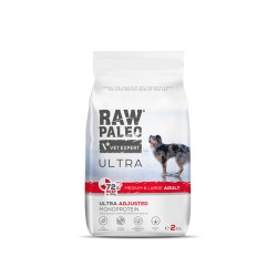 RAW PALEO ULTRA BEEF ADULT MEDIUM/LARGE - sucha karma z wołowiną dla psów dorosłych ras średnich i dużych