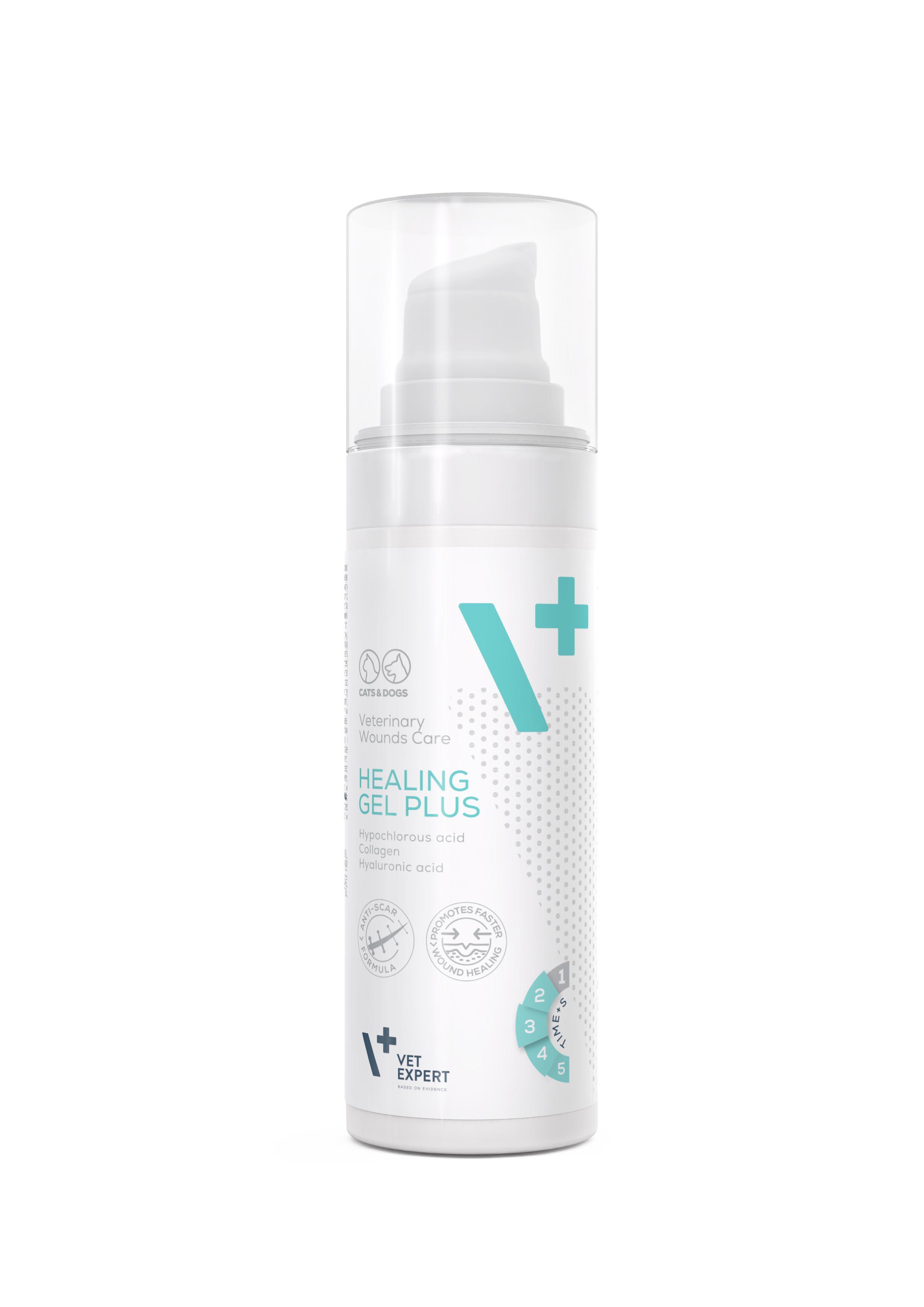 VET EXPERT HEALING GEL PLUS - hydrożel wspomagający gojenie ran 30 ml