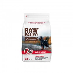 RAW PALEO ADULT LARGE BEEF - sucha karma z wołowiną dla psów dorosłych ras dużych