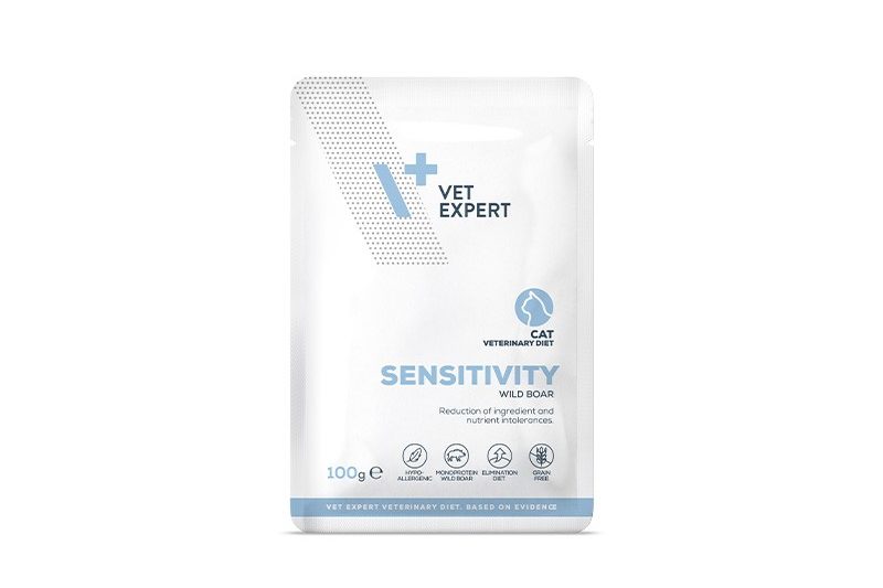 VET EXPERT SENSITIVITY CAT 100g - mokra karma weterynaryjna dla kotów